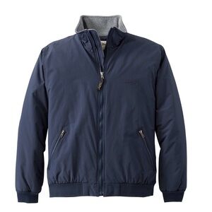 L.L. Bean Men's Warm-Up Jacket, Fleece Lined size M